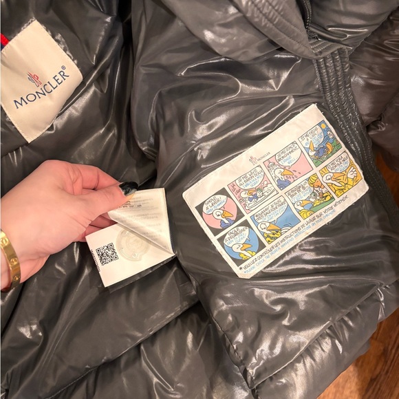 MONCLER gray jacket - Picture 3 of 4